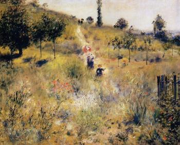 Pierre Auguste Renoir : Path Leading through Tall Grass